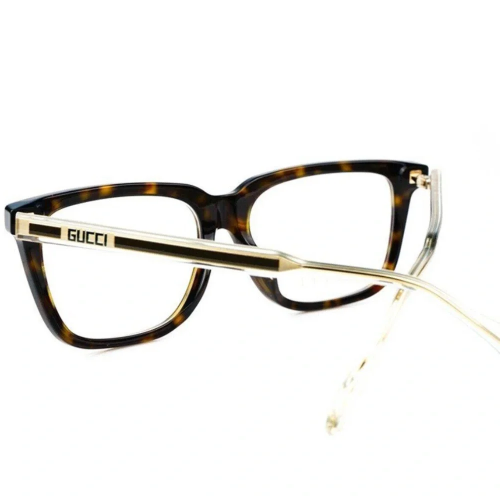 Gucci Brown Tortoise Shell Eyeglasses - Picture 3 of 9